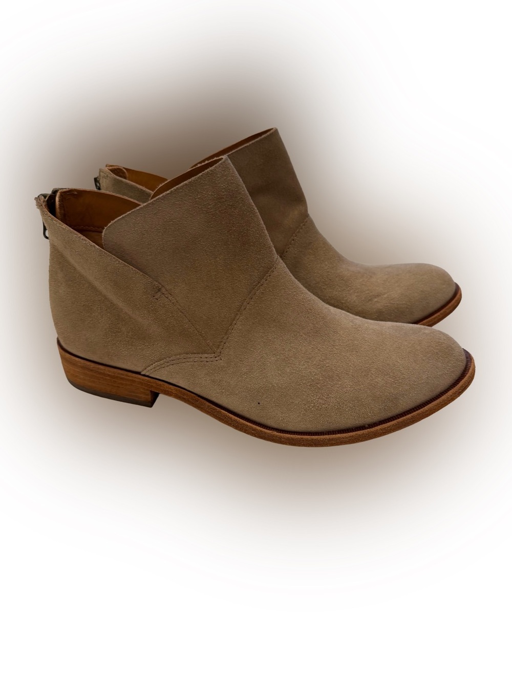 Kork Ease Ryder Boots Size 9.5 M Taupe Suede Ankle Boots Sz 7.5 M NEW